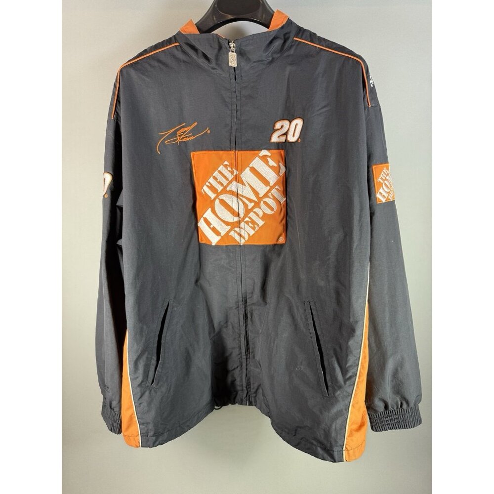 Tony Stewart NASCAR Racing Jacket Winners Circle Home Depot, Mens Size XL